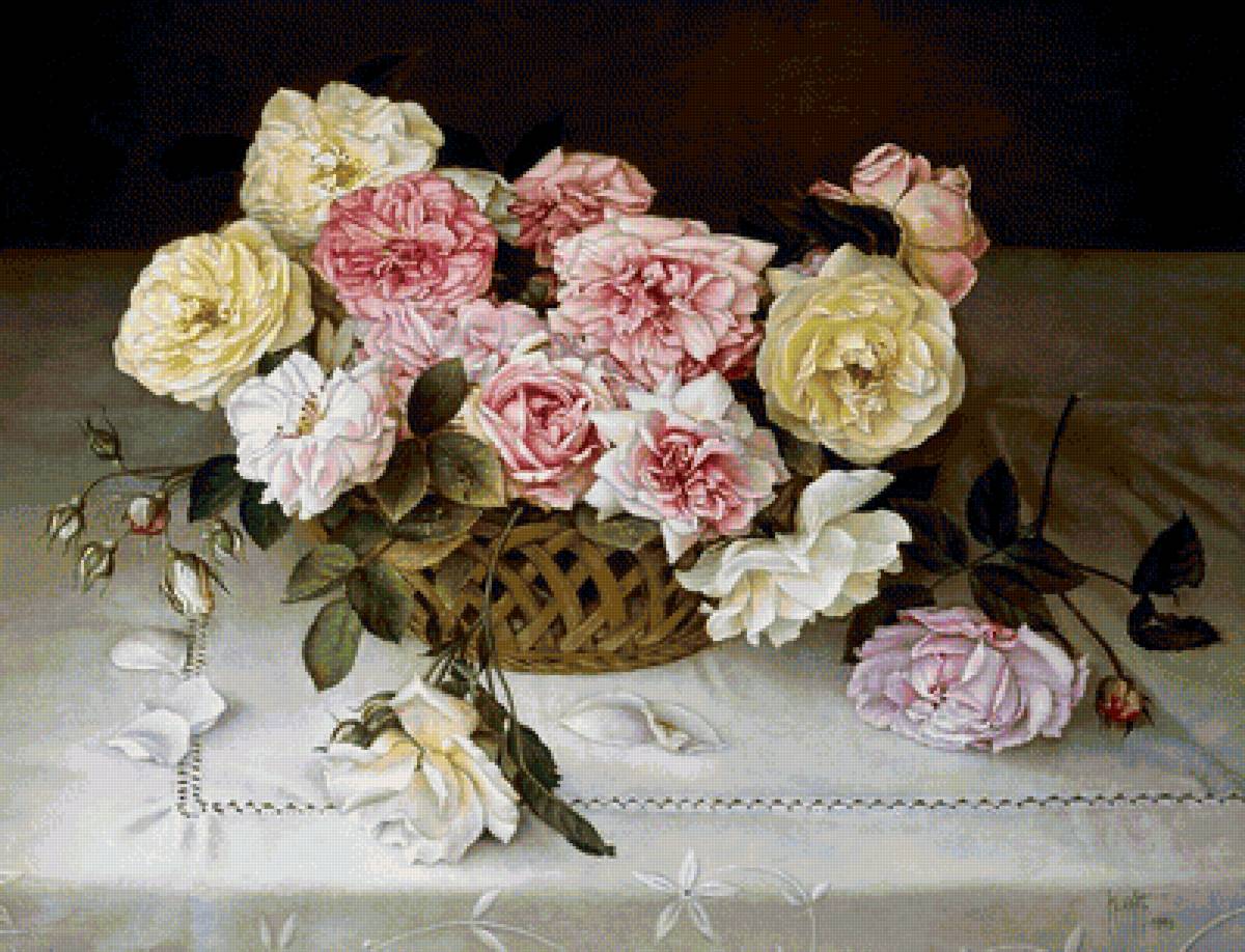 kvety v košíku - предпросмотр