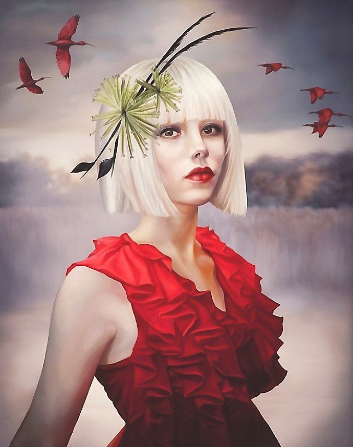 Девушка - оригинал