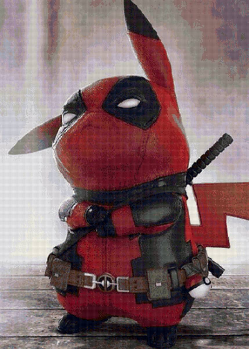 пикачу - покемон, детпул, пика пика, пикачу - предпросмотр