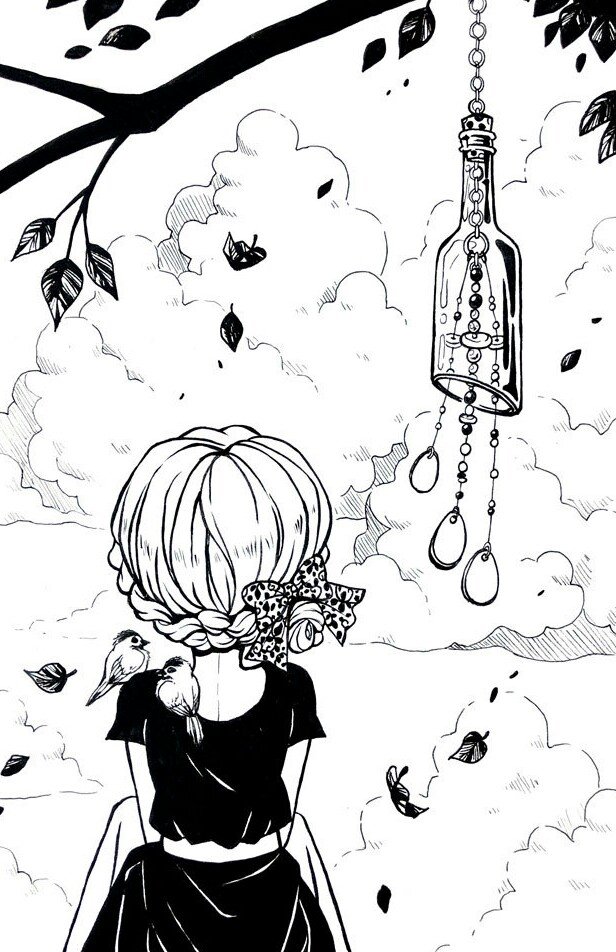 рисунок - облака, графика - оригинал