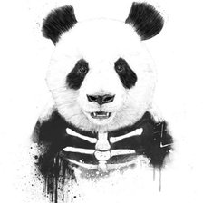 Оригинал схемы вышивки «панда» (№1914108)
