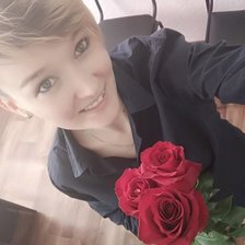 Схема вышивки «Красотка»