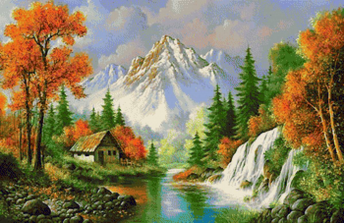 Осінь у альпах - предпросмотр