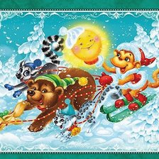 Схема вышивки «Детская»