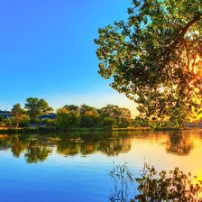 Схема вышивки «Летний пейзаж»