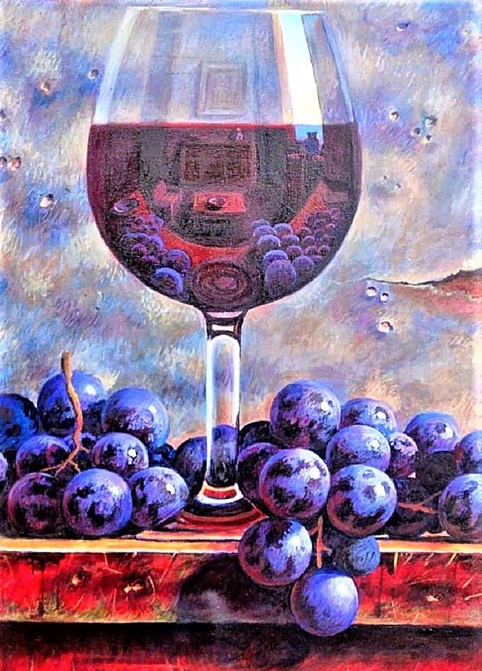 №1915424 - виноград, натюрморт - оригинал