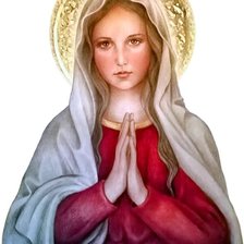 Схема вышивки «madonna»