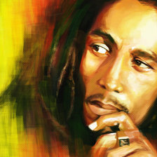 Схема вышивки «Bob Marley»