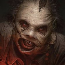 Схема вышивки «Horror»