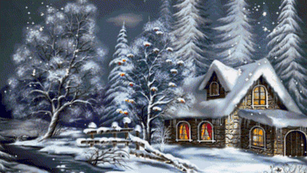 Зимова ніч - предпросмотр