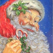 Схема вышивки «Babbo natale santa Christmas»