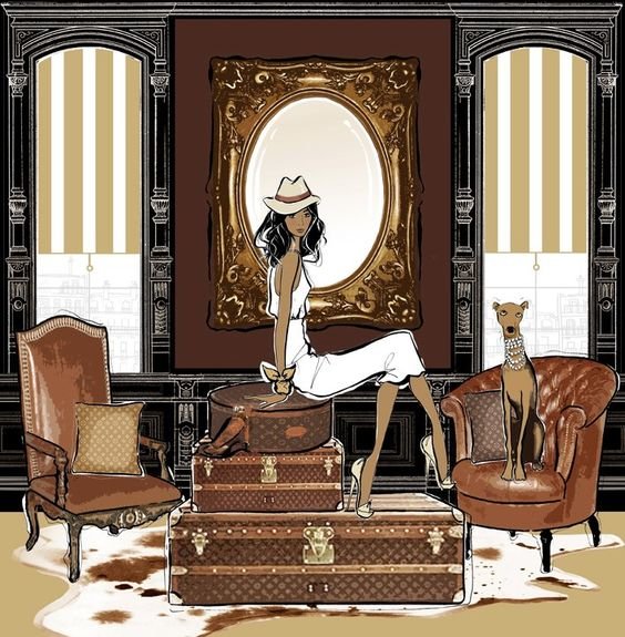 №1917680 - интерьер, рисунок - оригинал