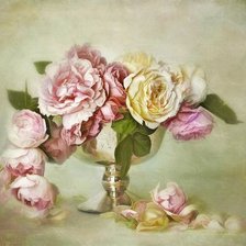 Схема вышивки «Цветы»