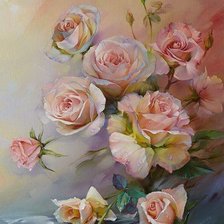 Схема вышивки «róże»