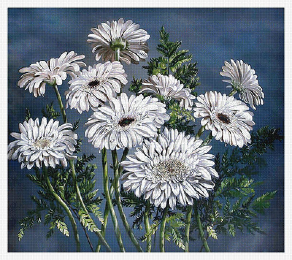 Серия "Герберы" - цветы, флора, герберы - предпросмотр