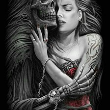 Схема вышивки «Horror tenerezza»