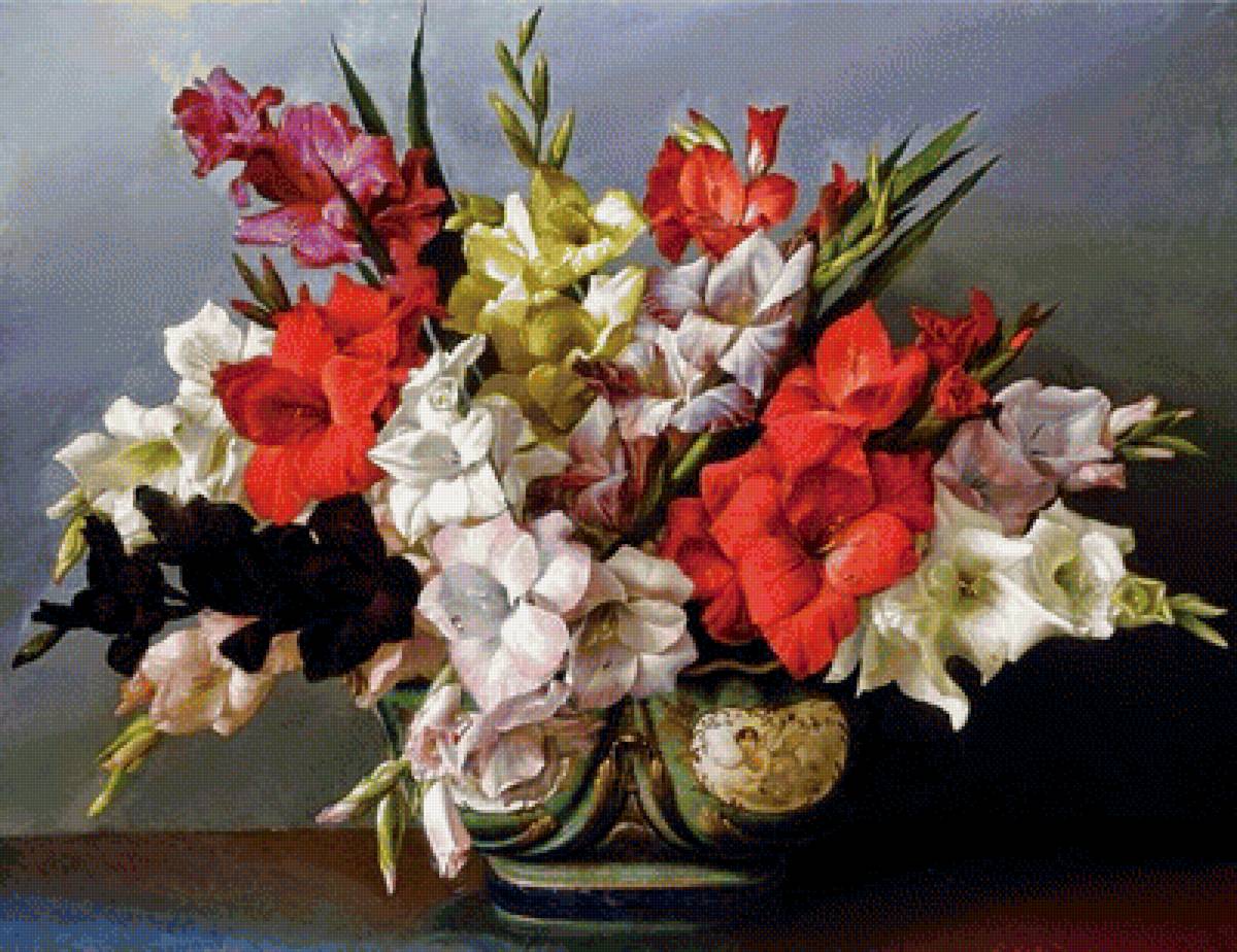 Гладиолусы - предпросмотр