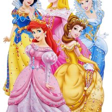 Схема вышивки «Principesse disney»