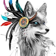 Схема вышивки «Volpe»