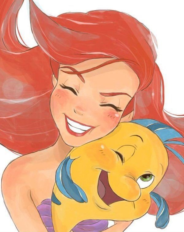 Ariel - cartoon - оригинал