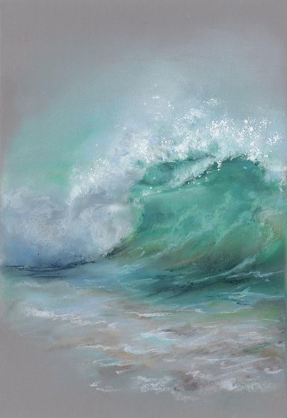 ВОЛНА - пейзаж, вода, волна - оригинал