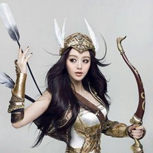 Схема вышивки «Девушка»