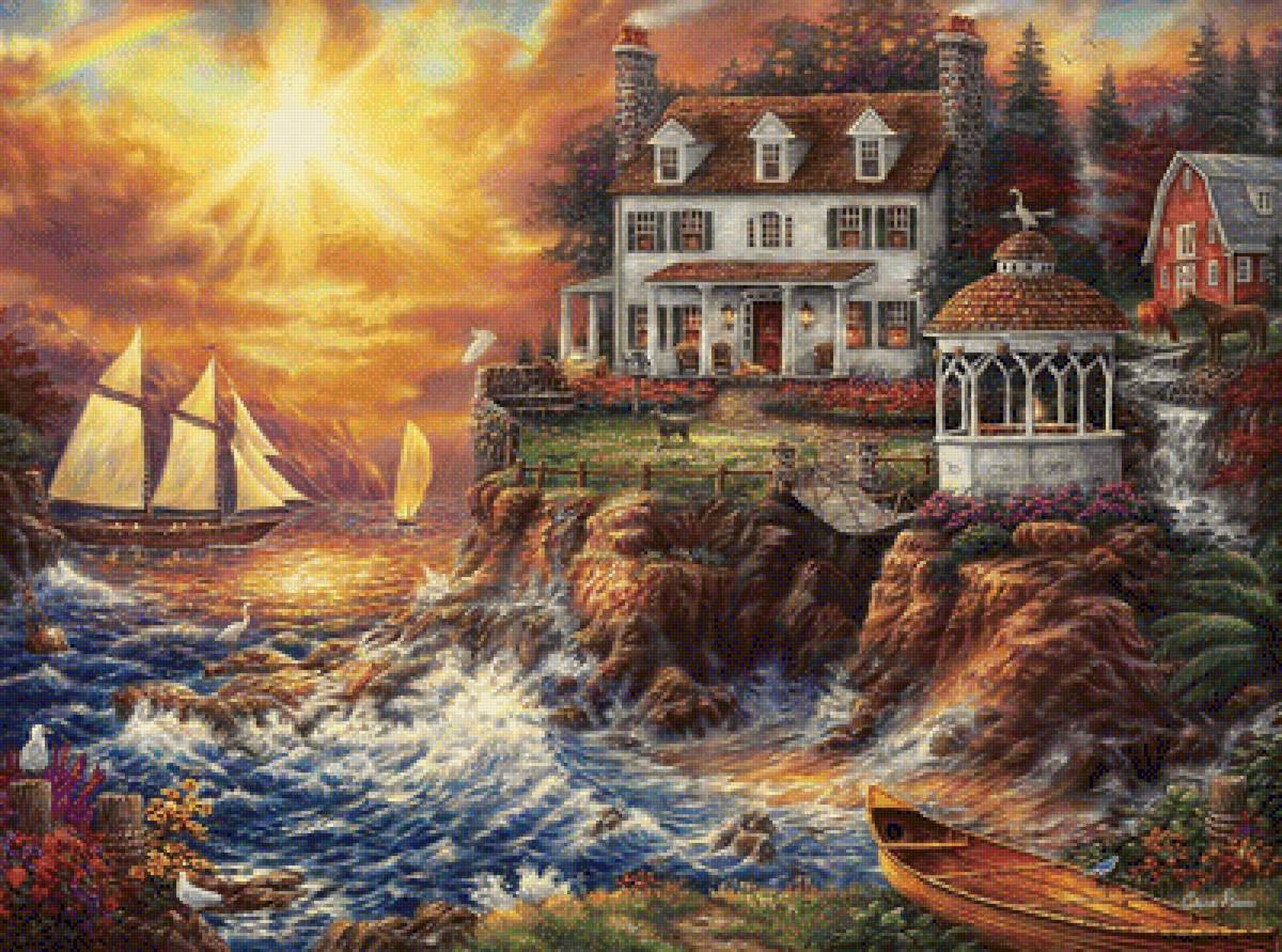 Life Above The Fray. - chuck pinson painter.seascapes. - предпросмотр