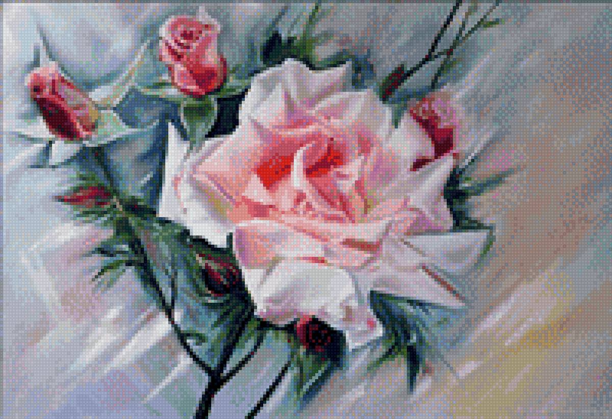 нежная роза - предпросмотр