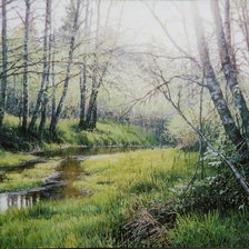 Схема вышивки «ПЕЙЗАЖ»