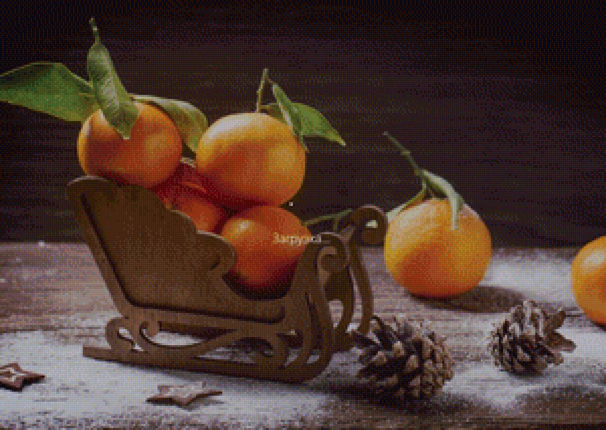 Мандарины - новый год, мандарины - предпросмотр