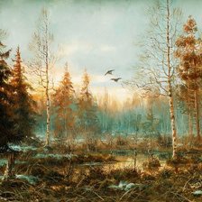 ВЕСЕННИЙ  ПЕЙЗАЖ