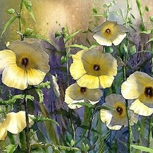 Схема вышивки «акварель»