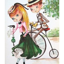 Схема вышивки «Романтика»