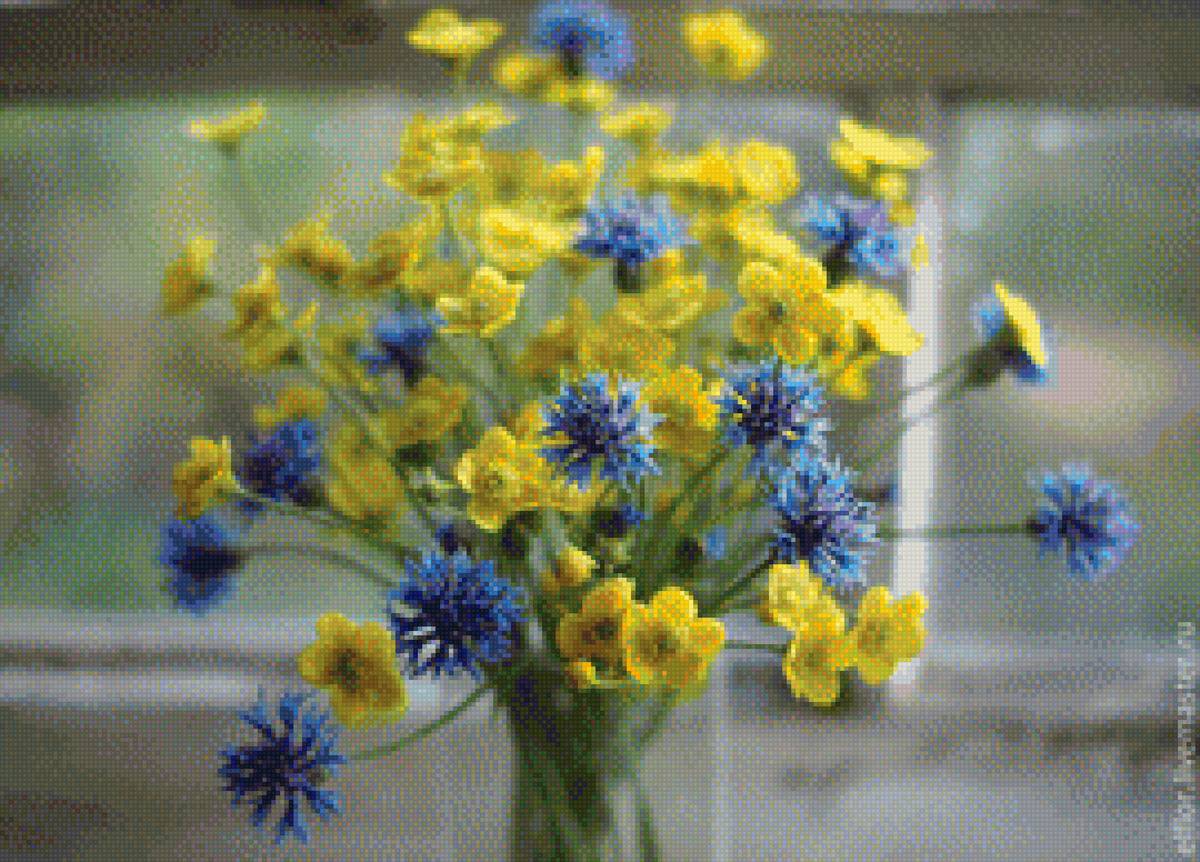 васильки купальницы - предпросмотр