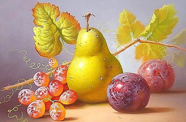 №1920486 - виноград, натюрморт - оригинал