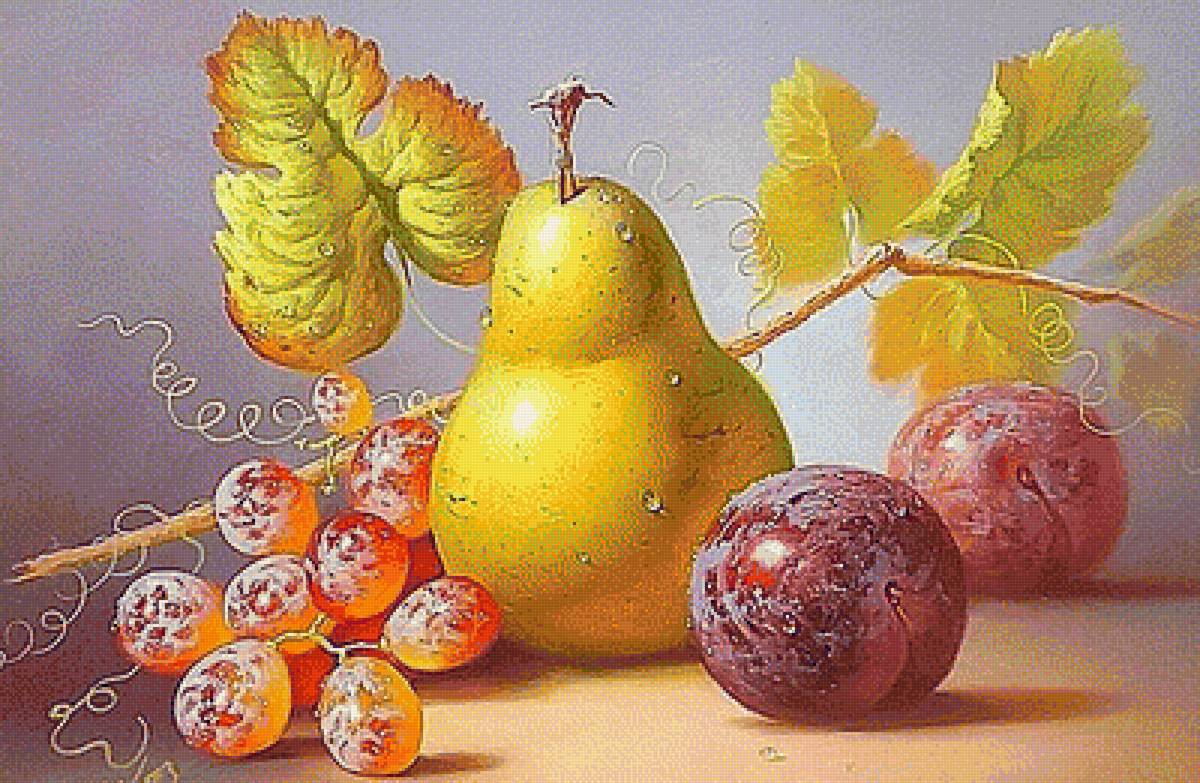 №1920486 - виноград, натюрморт - предпросмотр