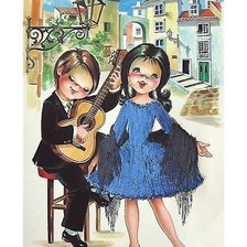 Схема вышивки «Романтика»