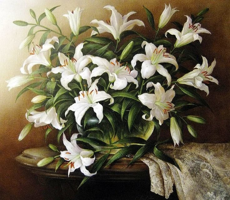 лилии - оригинал