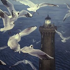 Схема вышивки «маяк»