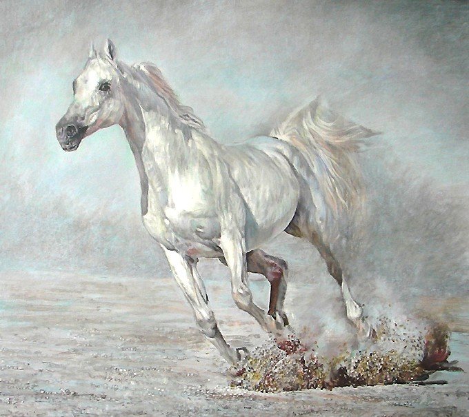 конь - оригинал