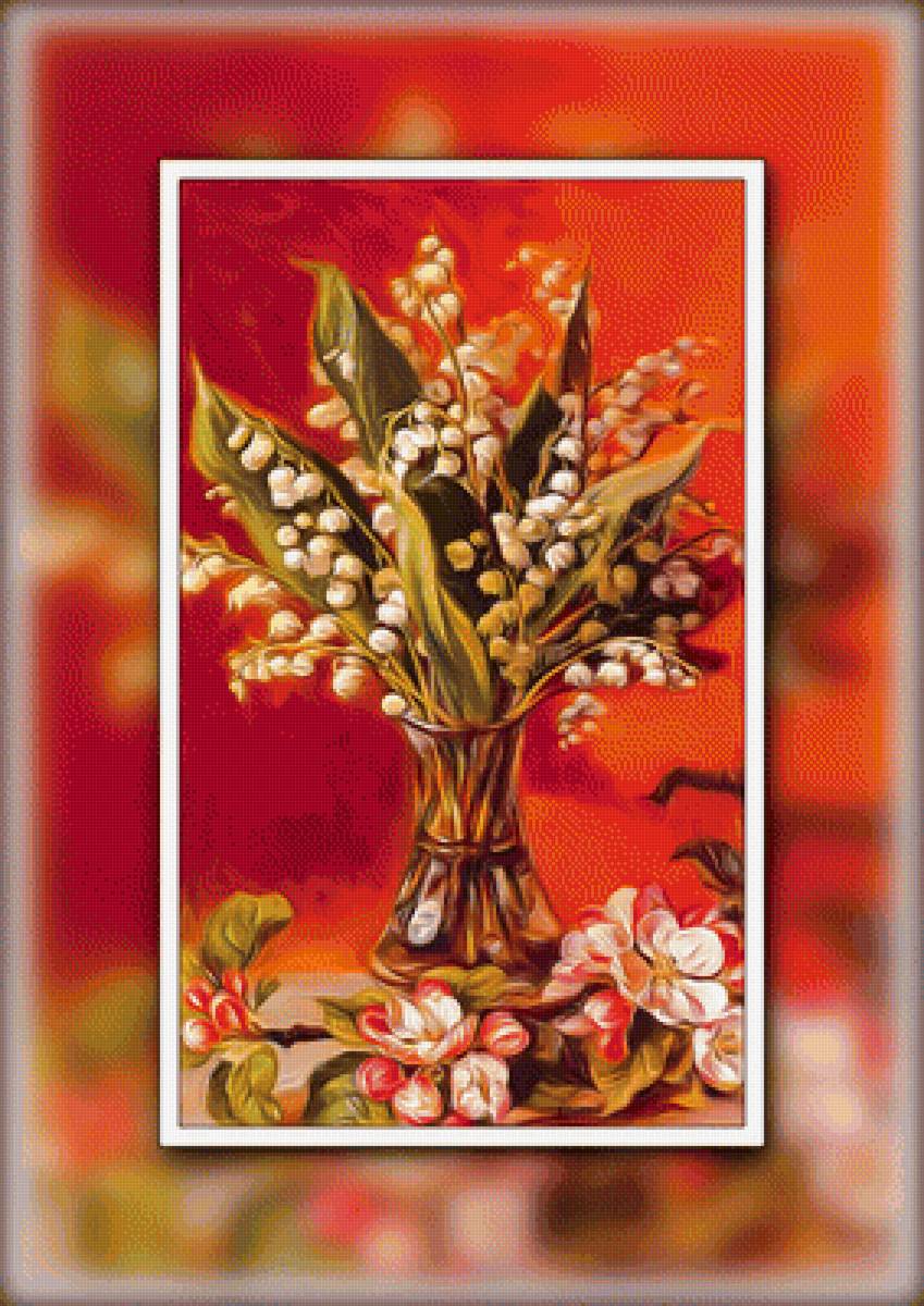 Ландыши2 - ландыши букет цветы - предпросмотр