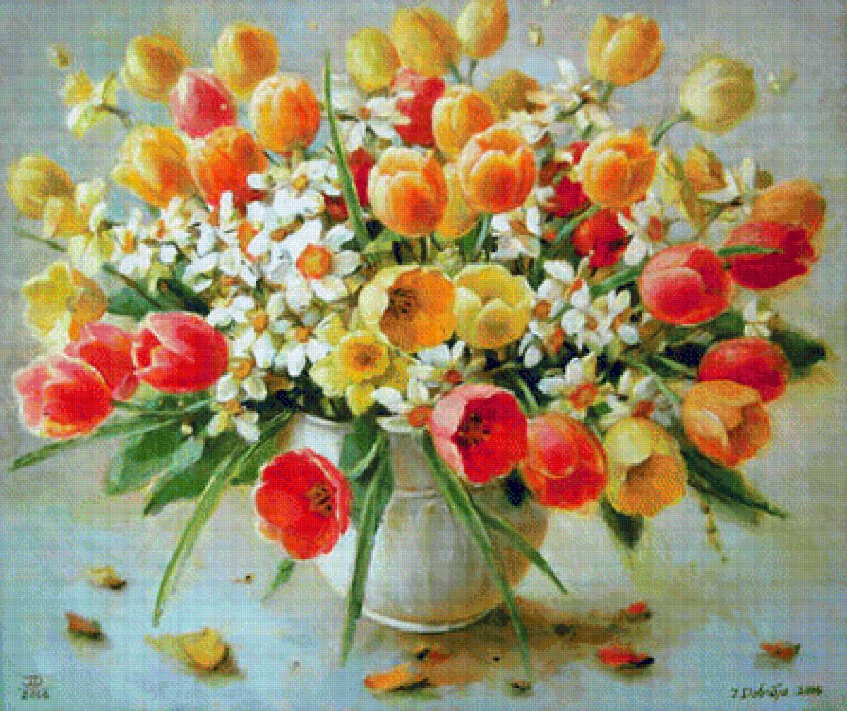 БУКЕТ ЦВЕТОВ - букет цветов - предпросмотр