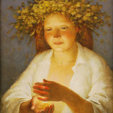 Схема вышивки «ДЕВУШКА»