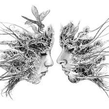 Схема вышивки «рисунок»