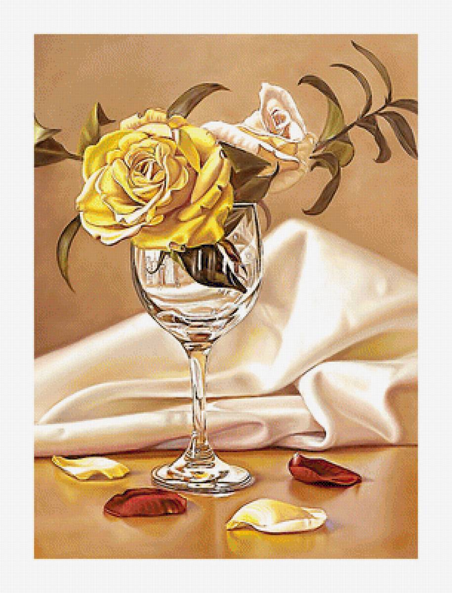 Серия "Розы". - флора, цветы, розы - предпросмотр