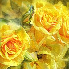 Схема вышивки «РОЗЫ»