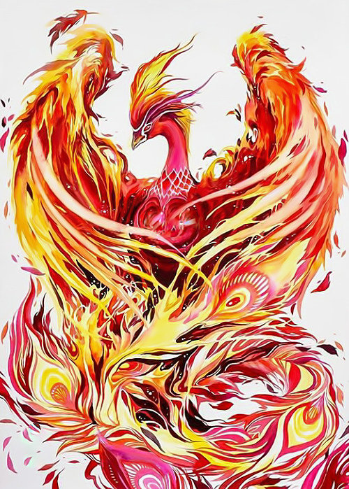 Феникс - птица феникс - оригинал