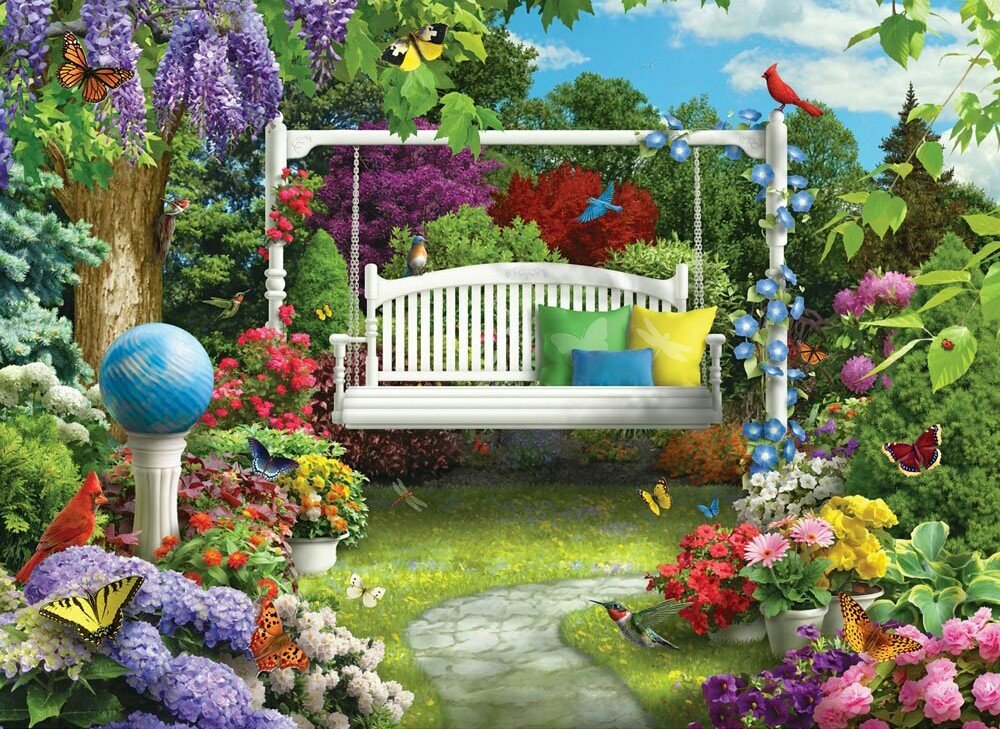 Цветущий Сад Фото