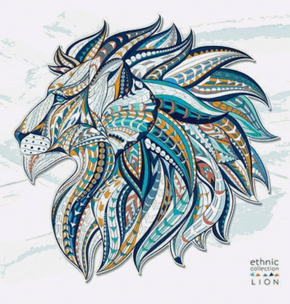 лев2 - этно, рисунок - предпросмотр