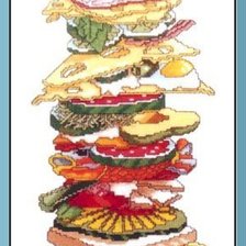 Схема вышивки «ГРАНД БУРГЕР XXL»